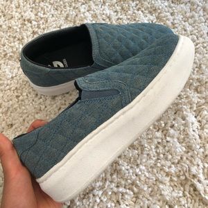 Brand new Guess platform shoes